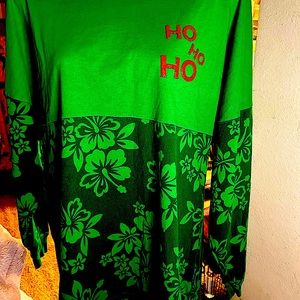 Hawaiian unisex Christmas sweater size small